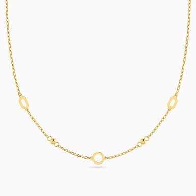 Chain Necklace In 18K Gold - 111050200182400