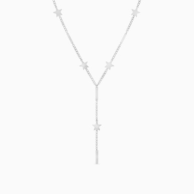 Stars Necklace In Silver - 167051400041400