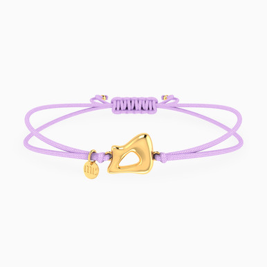 Abstract Cord Bracelet in 14K Gold - 101100300032261