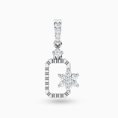 Star Diamond Pendant in 18K Gold - 144400300011001
