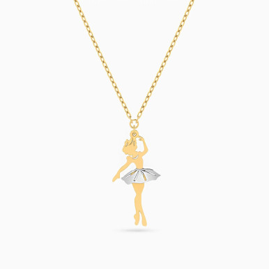Ballerina Necklace in 9K Gold - 191051400064400