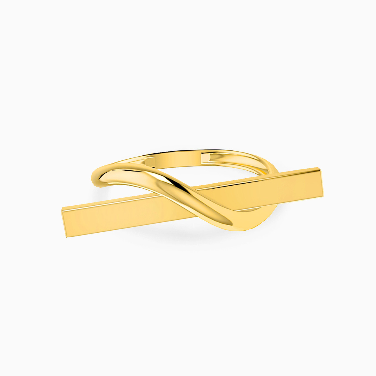 18K Gold Statement Ring