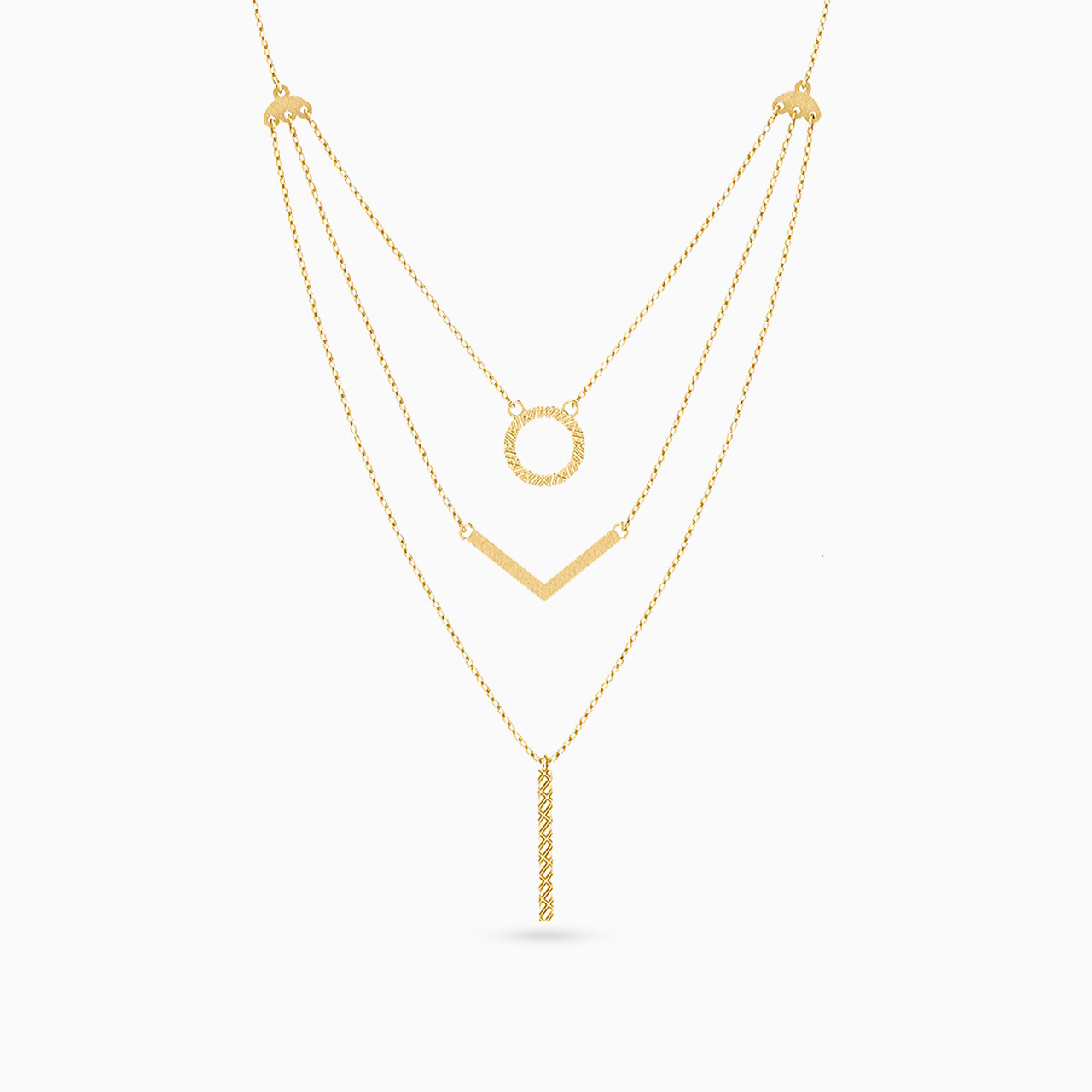 18K Gold Layered Necklace