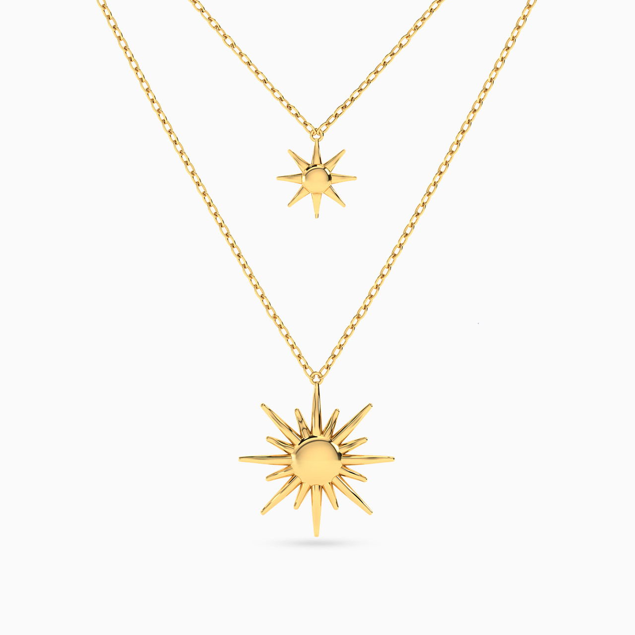 18K Gold Layered Necklace