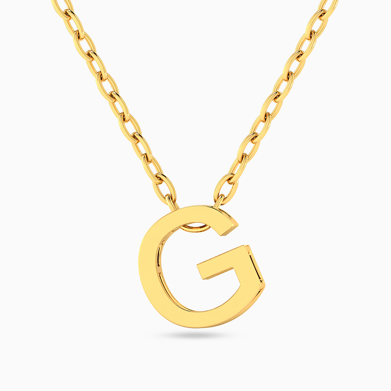 18K Gold Pendant Necklace