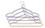 Perchas Para Ropa Forradas Varios Colores X 10 Ud Ropa