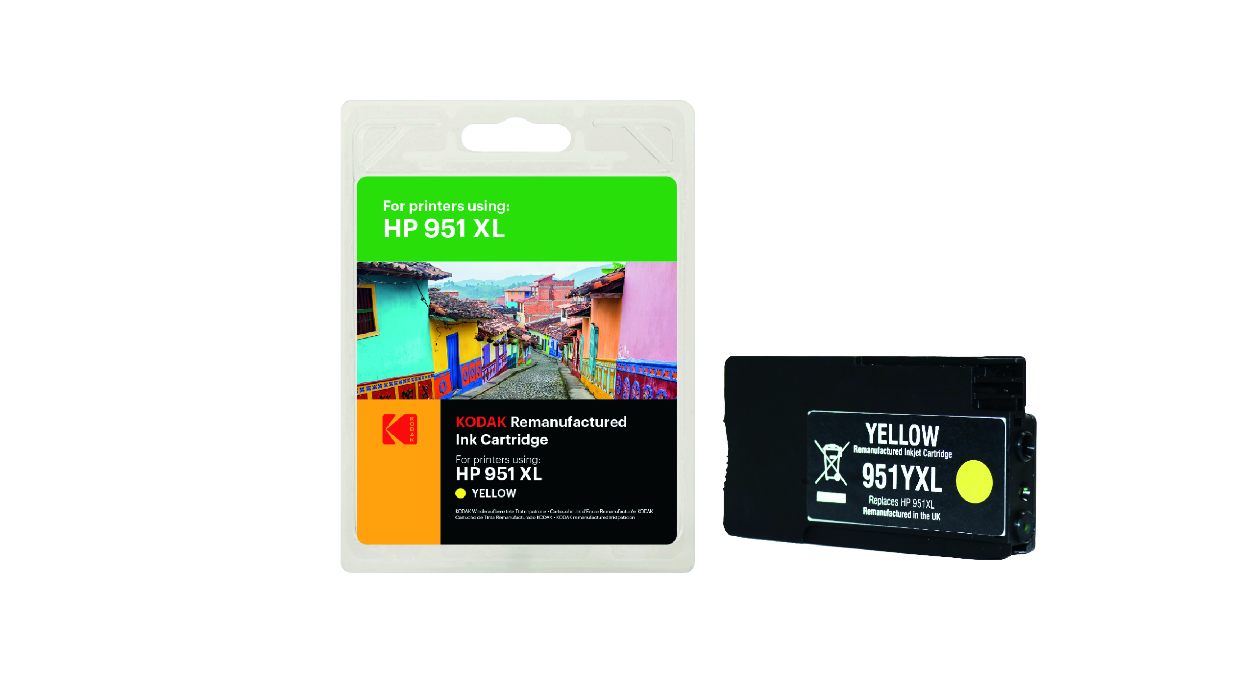 Kodak Compatible Ink Cartridge Replacement for Hp951xl Yellow