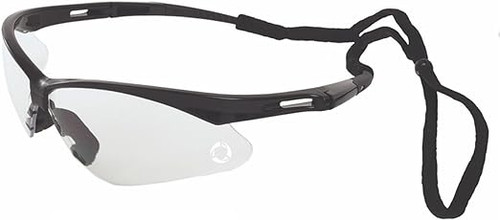 Scratch-Resistant Safety Glasses with Neck Cord