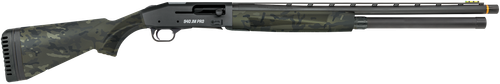 Mossberg 85166 940 Pro 12 Gauge 9+1 3" 24", Tungsten Gray Optic Cut Rec, Black Multicam Synthetic Furniture, Adj. Shim Stock, Gold Oversized Controls, HiViz Fiber Optic Sight, Ext. Chokes