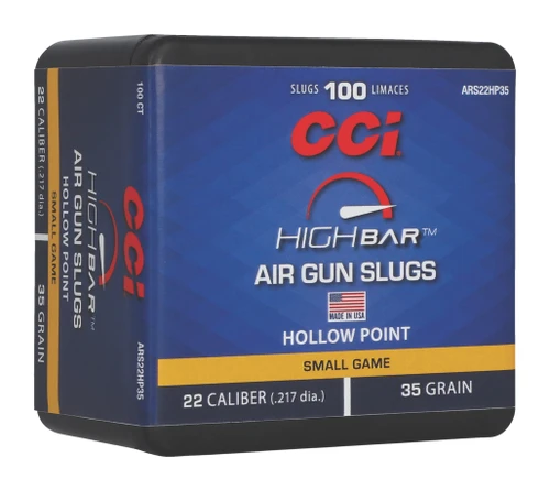 CCI ARS22HP35  22CAL 35GR HOLLOW POINT SLUG  100/5