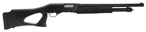 Stevens 23246 320 Security 12 Gauge 3" 5+1 18.50" Matte Black Chrome Lined Barrel, Fixed Thumbhole Stock, Bead Sight