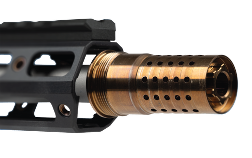 Q LLC CB5/8-248.6 Cherry Bomb  8.6 Blackout Steel 5/8"x24 Threads 2.27" OAL