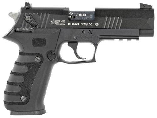 Mauser Rimfire 4010101 M20  22 LR 10+1 4" Black Steel Barrel, Black Serrated Slide, Black Aluminum Frame w/Picatinny Rail, Black Molded Grip, Ambidextrous