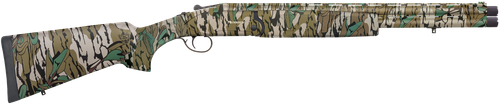 Mossberg 75485 Silver Reserve Eventide Turkey Over/Under 12 Gauge 3.5" 2rd 20", Mossy Oak Greenleaf, Synthetic Furniture, Fiber Optic Sight, Ext. Turkey Choke