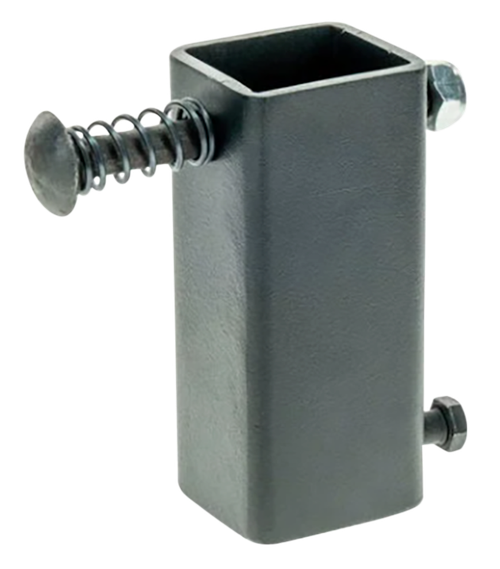Caldwell 1102669 T-Post Plate Hanger Black AR500 Steel Hanging