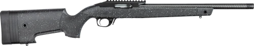 Bergara Rifles BXR002 BXR  22 LR 10+1 16.50" Carbon Fiber Barrel, Matte Blued Aluminum Receiver, Gray Speckled Black Synthetic Stock, Right Hand
