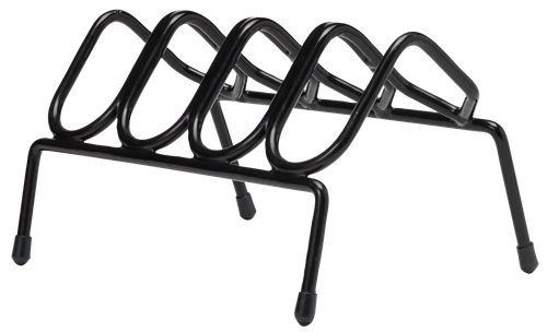 SnapSafe 75820 Pistol Rack  Black PVC Coated Steel Holds 4 Handgun