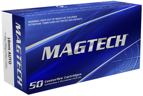 Magtech 10A Range/Training  10mmAuto 180gr Full Metal Jacket 50 Per Box/20 Case
