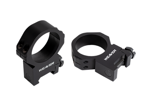 Weaver Mounts 99525 Precision Tactical  Black Aluminum 34mm Tube Medium