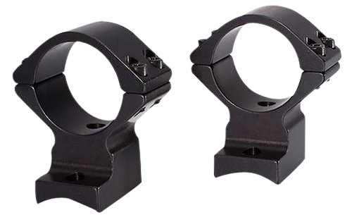 Talley 930734 Scope Mount/Ring Combo  Black Anodized 1" Tube Weatherby Vanguard Low Rings