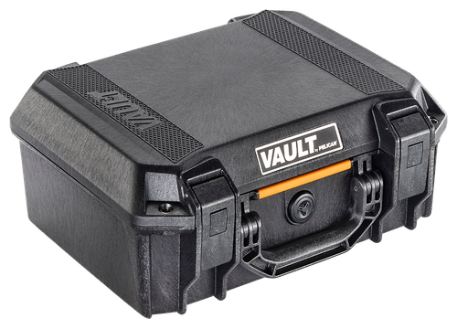 Pelican VCV200 Vault Case Medium Black Polymer Holds 2 Handguns