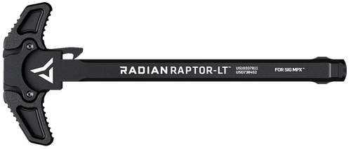 Radian Weapons R0367 Raptor LT Lightweight Ambi Charging Handle, Black, Fits Sig MPX