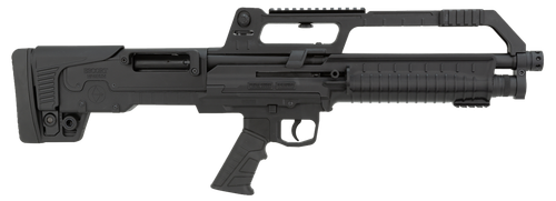 Escort HEBA20180001 BullTac SA 20 Gauge Semi-Auto 3" 5+1 18" Black Stainless Steel Barrel, Black Aluminum/Polymer Receiver w/Picatinny Rail, Black Bullpup Synthetic Stock, Black Grip
