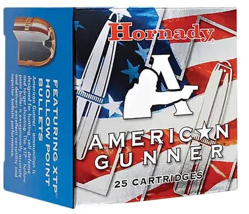 Hornady 90904 American Gunner  45ACP 185gr Hornady XTP Hollow Point 20 Per Box/10 Case