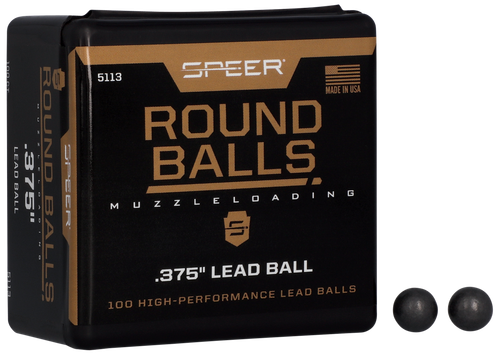 Speer 5113 Lead Balls  36Cal Lead Ball 79gr 100 Per Box/5 Case