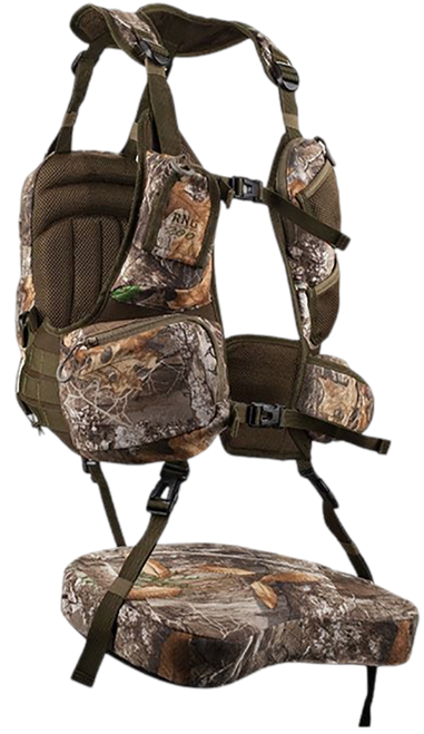 Knight & Hale KHT0065 Run N Gun Turkey Vest Real Tree Edge