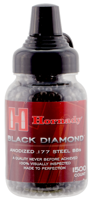 Umarex 2211056 Hornady Black Diamond 177 Steel 1500/Bottle