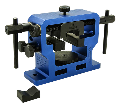 NcStar VTUFNR VISM Universal Pistol Front & Rear Sight Tool Steel Blue