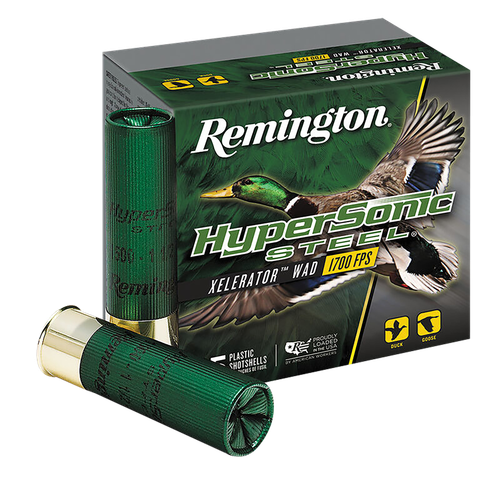 Remington Ammunition 26795 HyperSonic Steel 12Gauge 3.50" 1 3/8oz 2Shot 25 Per Box/10 Case