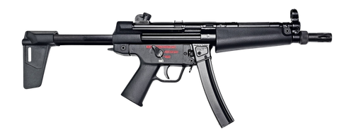 Century Arms HG6034NBN AP5 Navy 9mm Luger 30+1 8.50" Manganese Phosphate Threaded Barrel, Black Lacquer Over Manganese Phosphate Steel Stamped Receiver, Pistol Brace, Black Navy Style Grip