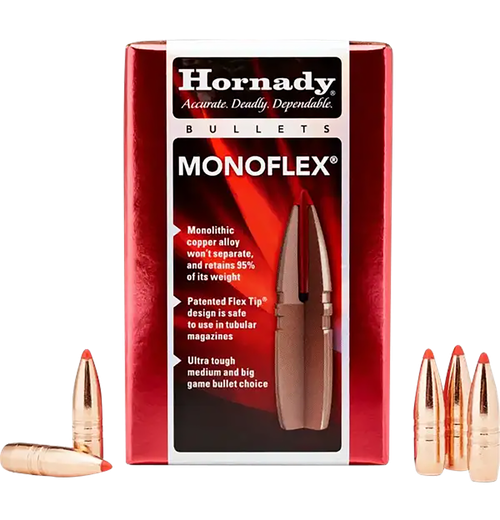 Hornady 45010 MonoFlex  45 Cal .458 250 gr MonoFlex 50 Per Box/ 15 Case