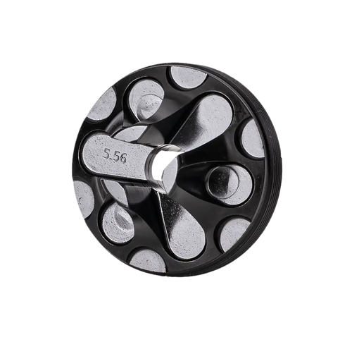 Rugged Suppressors FC007 Flash Hider Front Cap  5.56mm, Black Steel