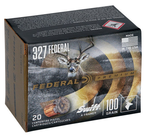 Federal P327SA Premium  327FederalMag 100gr Swift A Frame 20 Per Box/10 Case