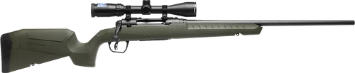 Savage Arms 32155 Axis 2 XP Combo Full Size 350 Legend 4+1 18" Black Sporter Barrel, Black Carbon Steel Receiver Drilled & Tapped, OD Green Fixed Synthetic Stock, Weaver 3-9x40mm Scope, Right Hand