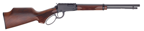 Henry H001PGHR22 Sporter Carbine 22 S/L/LR 13/14/18+1 16.50" Blued Threaded Barrel, Black Aluminum Receiver w/Picatinny Rail, American Walnut Fixed w/Pistol Grip Stock