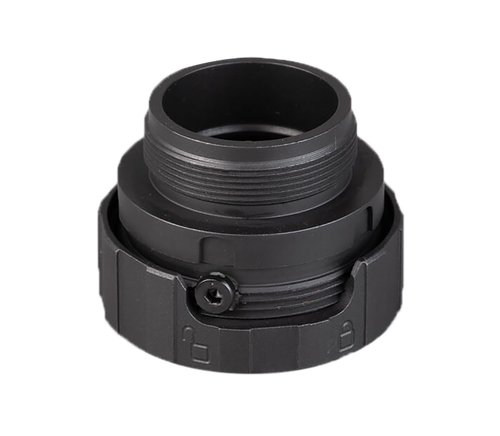 SilencerCo AC2632 ASR Alpha Mount Adapter For Omega 9K/Nano ASR/Harvester 300 Black Steel