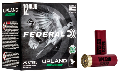 Federal USH1226 Upland Field & Range 12Gauge 2.75" 1oz 6Shot 25 Per Box/10 Case