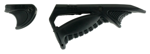 FAB Defense FXPTKCB PTK & VTS Combo Ergonomic Pointing Grip Angled w/Additional Storage Compartment Black Polymer