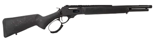 Rossi 950444161TB R95 Trapper 444 Marlin 5+1 16.50" Black Oxide Threaded Barrel, Black Oxide Picatinny Rail Alloy Steel Receiver, Fixed Black Polymer Stock