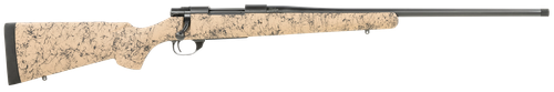 Howa HHS43164 M1500 HS Precision 308 Win 5+1 22" Threaded Barrel, Black Metal Finish, Tan Black Webbed Fixed HS Precision Stock
