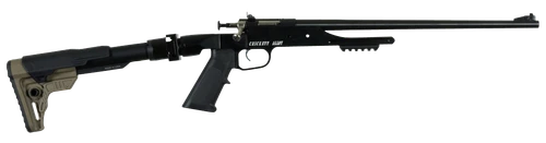Crickett KSA2180 Precision  22 LR 1 rd 16.13" Blued Steel Barrel, Blued Steel w/Picatinny Rail Receiver, Black Adjustable Stock