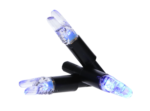 NAP NAPILLNBL6PK Thunderglo Illuminated Nock Blue 6 Pack
