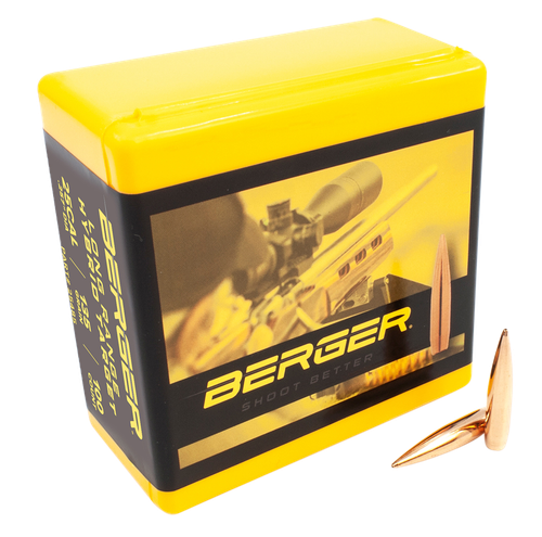 Berger Bullets 25485 Hybrid Target Long Range 25Cal 135gr 100/Box