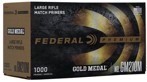 Federal GM210M Gold Medal Premium Multi Caliber 1000 Per Box/5 Case
