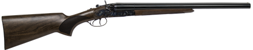 CZ-USA 06130 Hammer Coach  12 Gauge 2rd 3" 20" Black Chrome Barrel Color Case Hardened Rec Turkish Walnut Fixed Pistol Grip Stock Right Hand (Full Size) Includes Fixed Cylinder & Cylinder Chokes