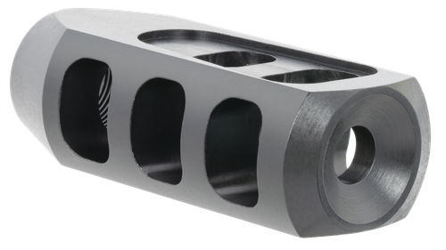 TacFire  Tanker Muzzle Brake  Black Oxide Steel with 5/8"-24 tpi Threads 2.76" OAL 1.37" Diameter for 308 Win